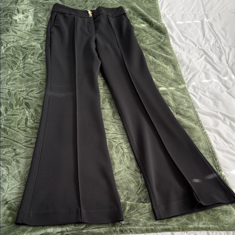 Express Black Flare Pants super high rise sz 10